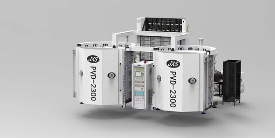 Máy sơn chân không PVD bạc bóng cao với kết thúc gương cao cấp và hệ thống điều khiển tự động đầy đủ