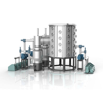 Vertical Loading Large Stainless Steel Furniture Hardware Vacuum PVD Gold Plating Machine