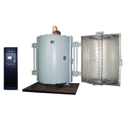 Large Capacity Multi Colors Plastic Parts Silver Golden Metallic Gloss Evaporation Vacuum Coating Machine