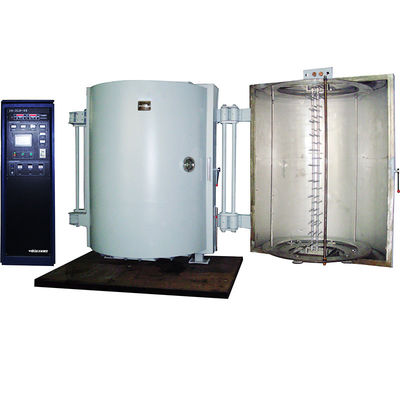 Double Doors Plastic Product Golden Silver Evaporation Vacuum Metallizing Machine For Metallic Gloss Effect