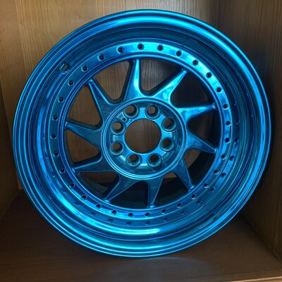 Custom Multi-Color PVD Coating Machine with Full Auto Control and 1 Year Warranty for Auto Wheel Surface Enhancement