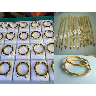 Bright Color Easy Operation Stainless Steel Watch Case Band Strap Jewelry Gold Black Color Vacuum Ion Plating Machine