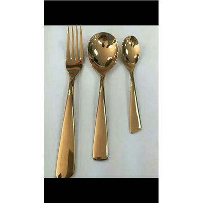 High Efficiency Stainless Steel Spoon Fork Multi Arc Ion Vacuum Coating Machine For Golden Rose Gold Black Blue Color