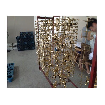 Large Output Brass Zinc Alloy Water Tap Faucet Vacuum PVD Gold Plating Machine