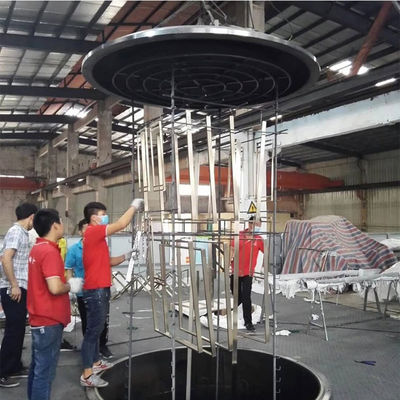 Vertical Loading Large Stainless Steel Furniture Hardware Vacuum PVD Gold Plating Machine