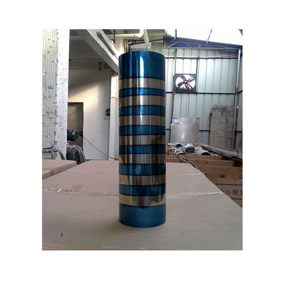 Large Capacity Stainless Steel Car Motorcycle Pipe Tube Vacuum Plasma Coating Equipment For Rainbow Blue Color