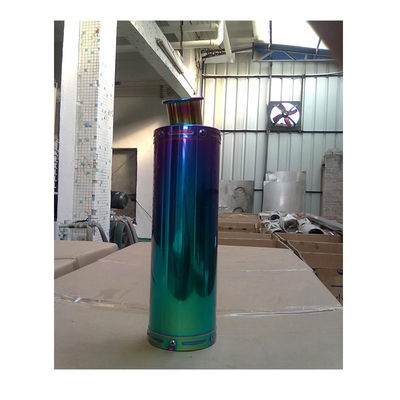 Customized Chamber Size Stainless Steel Motorbike Automobile Exhaust Pipe PVD Vacuum Coating Machine