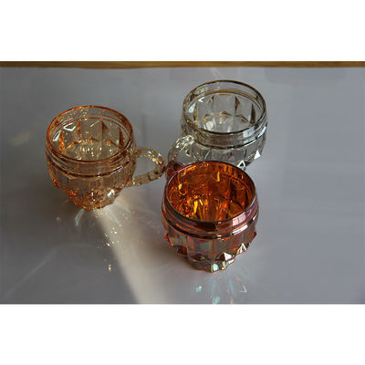 High Efficiency Glass Cup Silver Gold Red Color Vacuum PVD Coating Machine In Dongguan