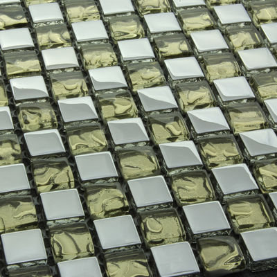 Colorful Glass Mosaic PVD Vacuum Coating Machine Customized Size