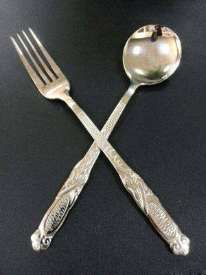 Stainless Steel Flatware Cutlery Stainless Steel Fork Gold Titanium PVD Vacuum Coating Machine Equipment