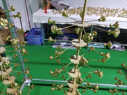 0.8MPa Hardware Gold PVD Plating Machine PLC Control