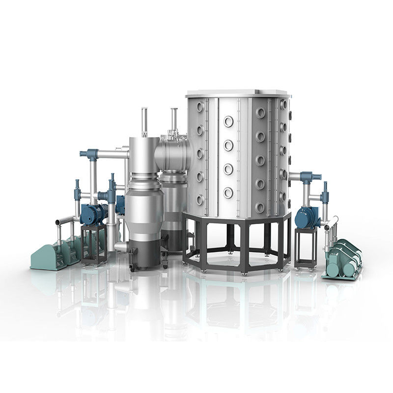 Vertical Loading Large Stainless Steel Furniture Hardware Vacuum PVD Gold Plating Machine