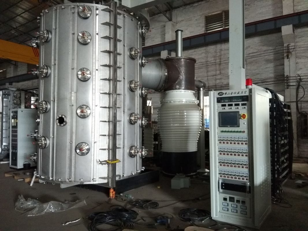 Vertical Front Door Furniture Stainless Steel PVD Coating Machine