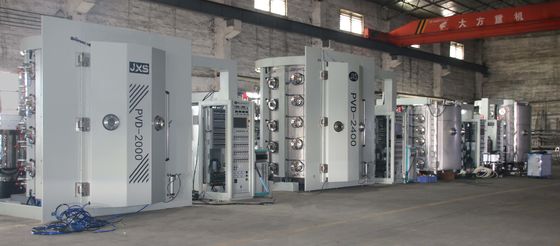 Multi Arc Titanium Gold PVD Coating Machine / Stainless Steel Gold Pvd Vacuum Coating Equipment For Ceramic
